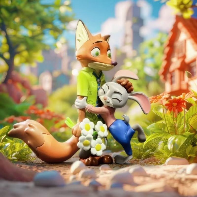 Disney Зверополис Zootopia - Мир Цветов - Фигурка из сюрприз Бокса