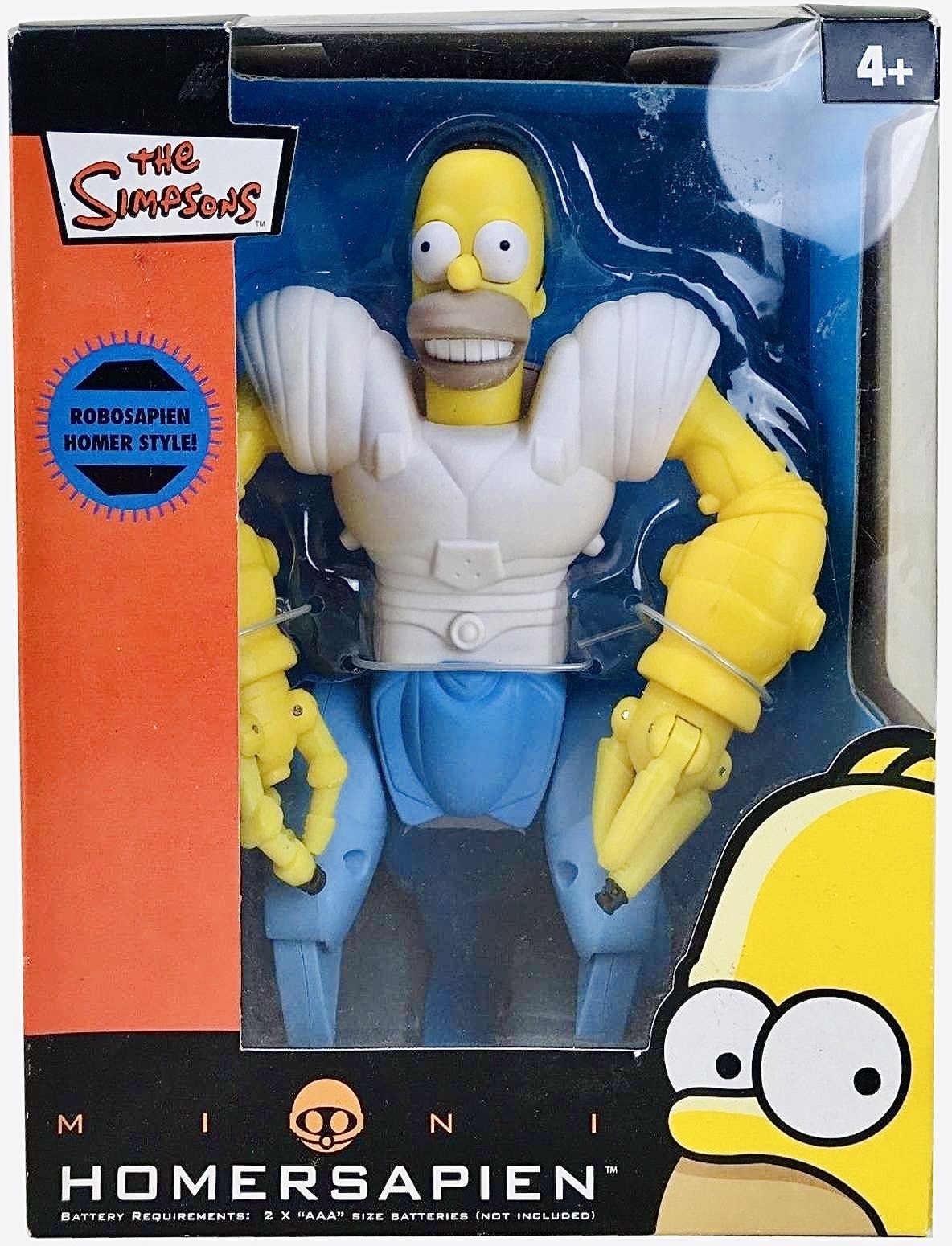 Гомерсапиен мини-робот Гомер Симпсон, The Simpsons / Симпсоны, винтаж 2007