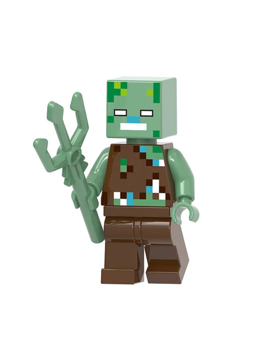 Фигурка Утопленник / Майнкрафт / Minecraft