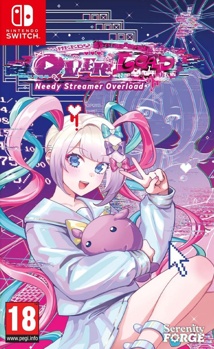 Игра Needy Streamer Overload Switch Картридж на Nintendo Switch