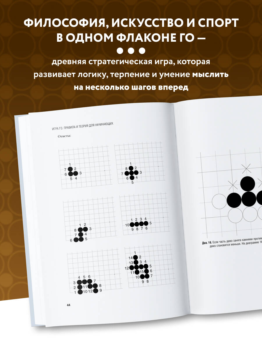 Игра ГО. Правила и теория для начинающих | The Game of Go: Rules and Theory for Beginners - Ozon image 1