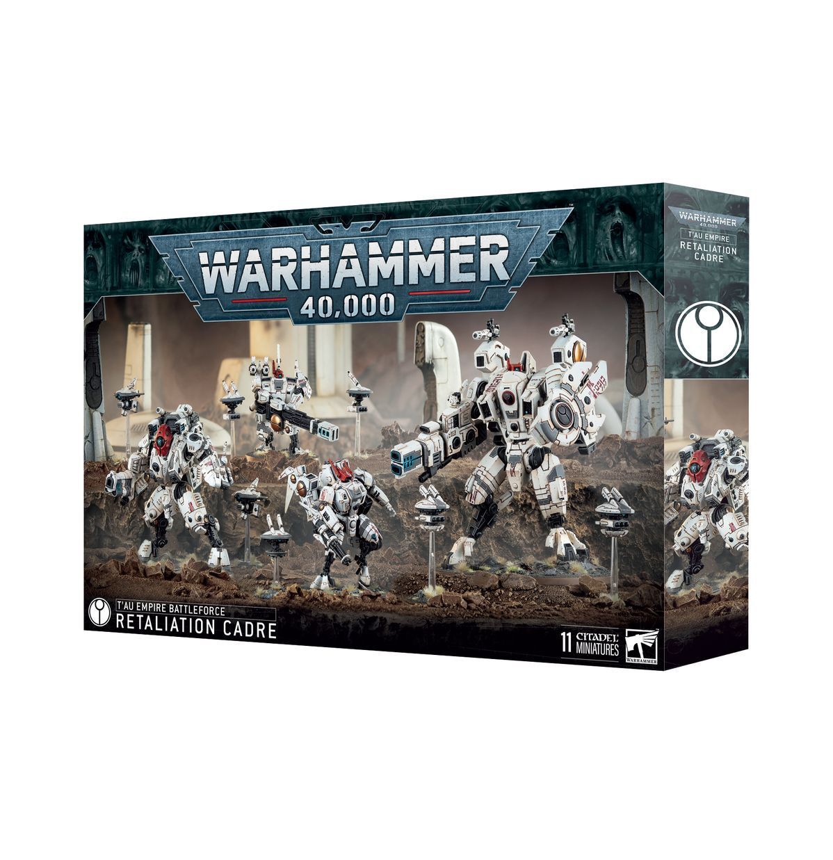 Games Workshop Warhammer 40,000 – Battleforce T'au Empire Farsight Cadre, 16 Miniaturas De Plástico Para Expandir