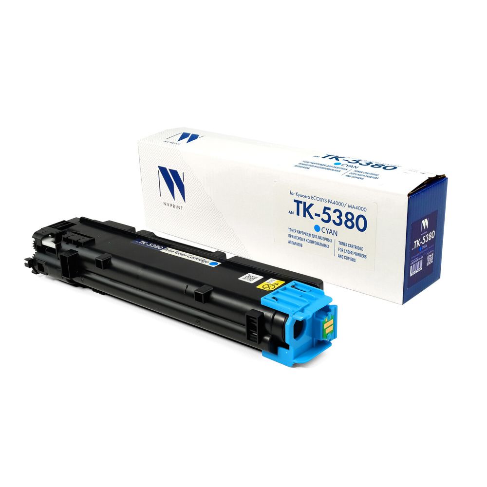 КартриджлазерныйNVPRINT(NV-TK-5380C)дляKyoceraECOSYSPA4000/MA4000,голубой,ресурс10000стр.,NV-TK-5380С