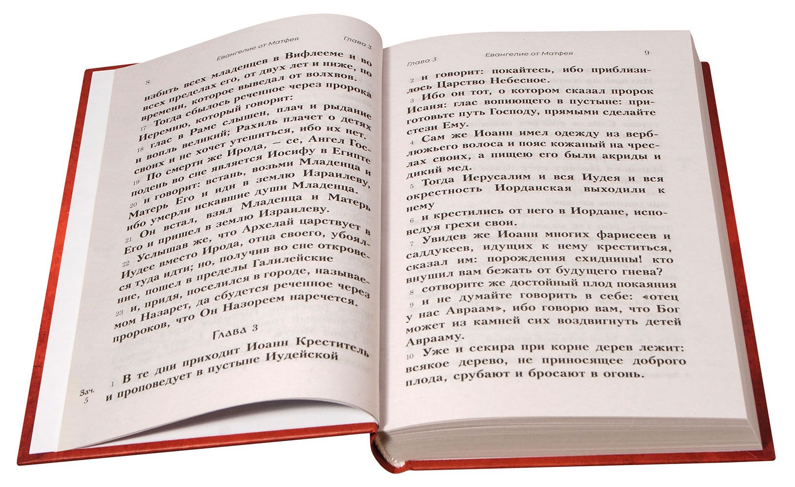 Святое Евангелие (крупный шрифт, каждый стих с новой строки, с зачалами) | The Holy Gospel (Large Print, Each Verse on a New Line, with Headings) - Ozon image 3