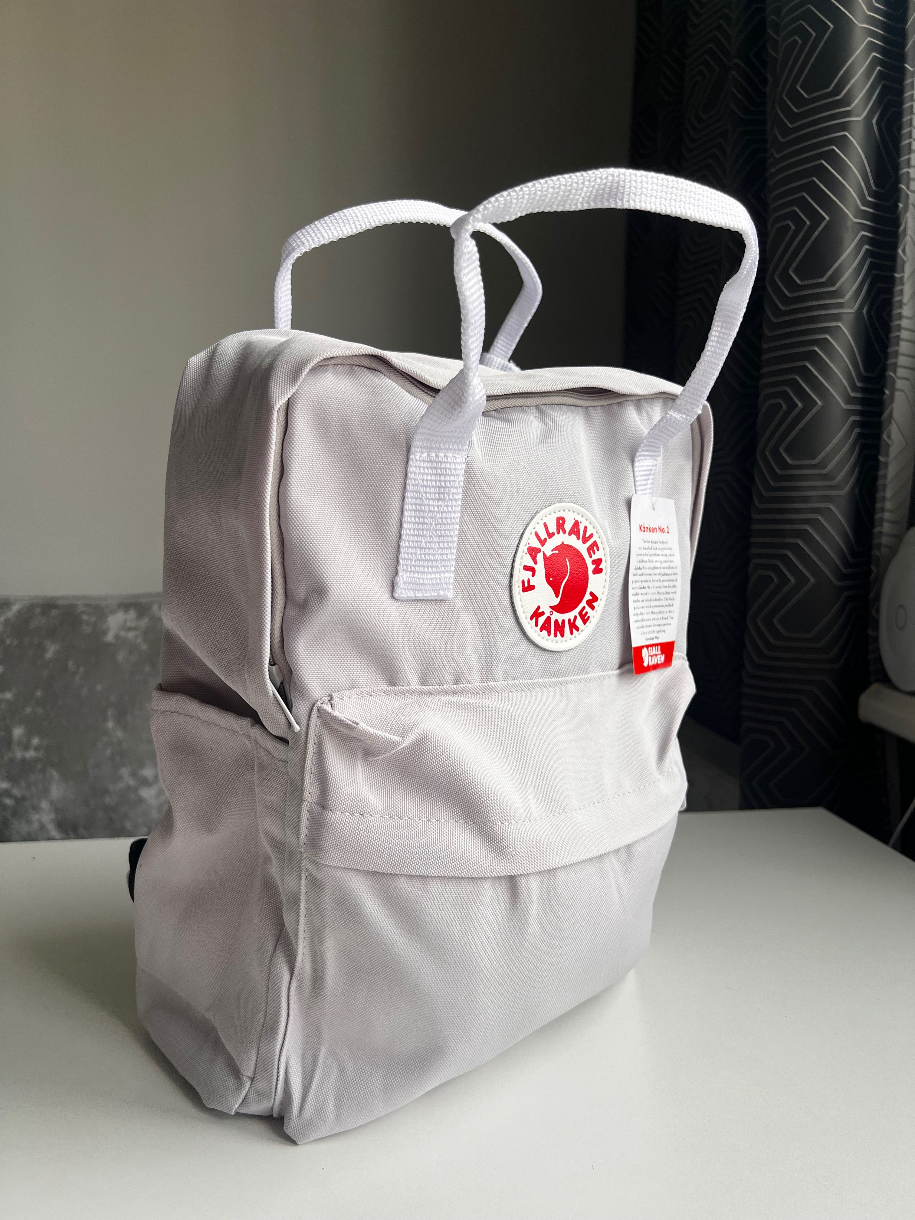 Рюкзакшкольныйканкенсветло-серый