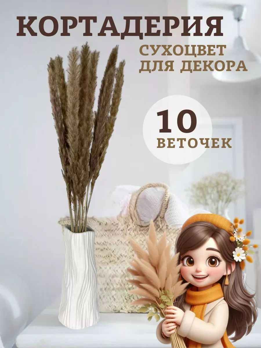 Кортадерия натуральный