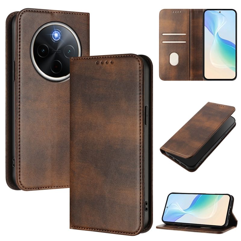 ЧехолдляVivoY300Pro/Y300Pro+/iQOOZ105G/vivoT4RFIDблокировка,защитныйчехолпремиум-классаизискусственнойкожи,магнитныйфлип-чехол,антивибрационныйчехол