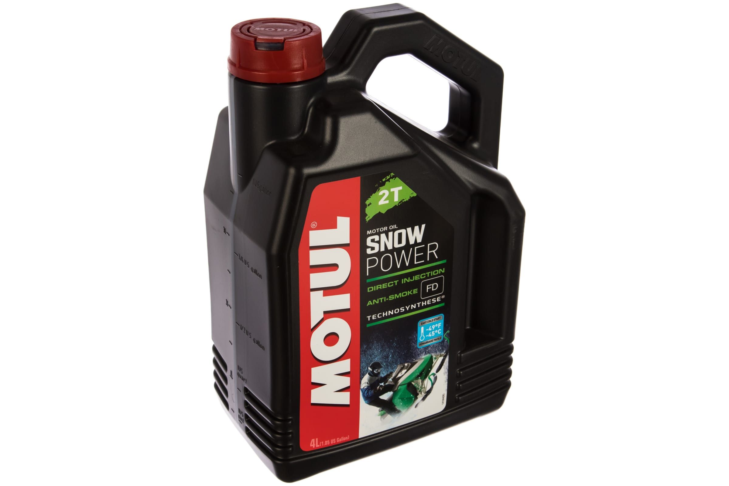 Масло моторное для 2-х тактных двигателей MOTUL SNOWPOWER 2T 4л