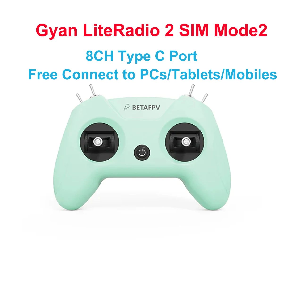 BetaFPV LiteRadio 2 SIM Controller Cyan BetaFPV LiteRadio 2 SIM Controller Cyan