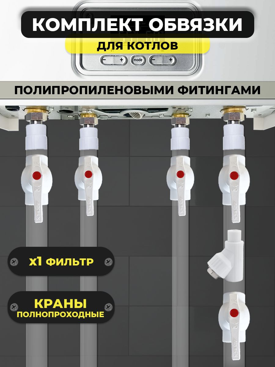 КомплектдляобвязкикотлаПП1фильтр(полнопроходныекраны)