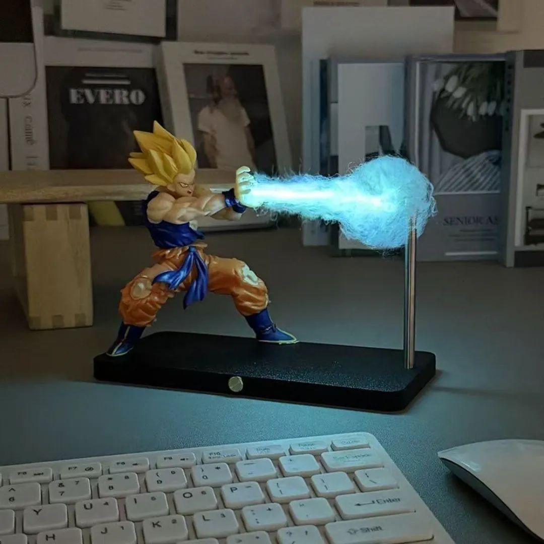 Ночник светильник Сон Гоку Dragon Ball магнитный