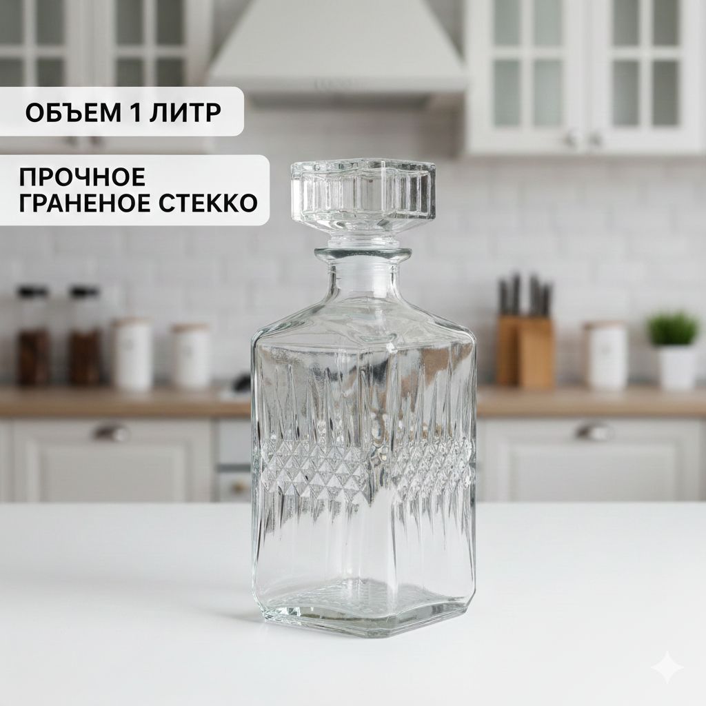 Графин-штоф 1л.