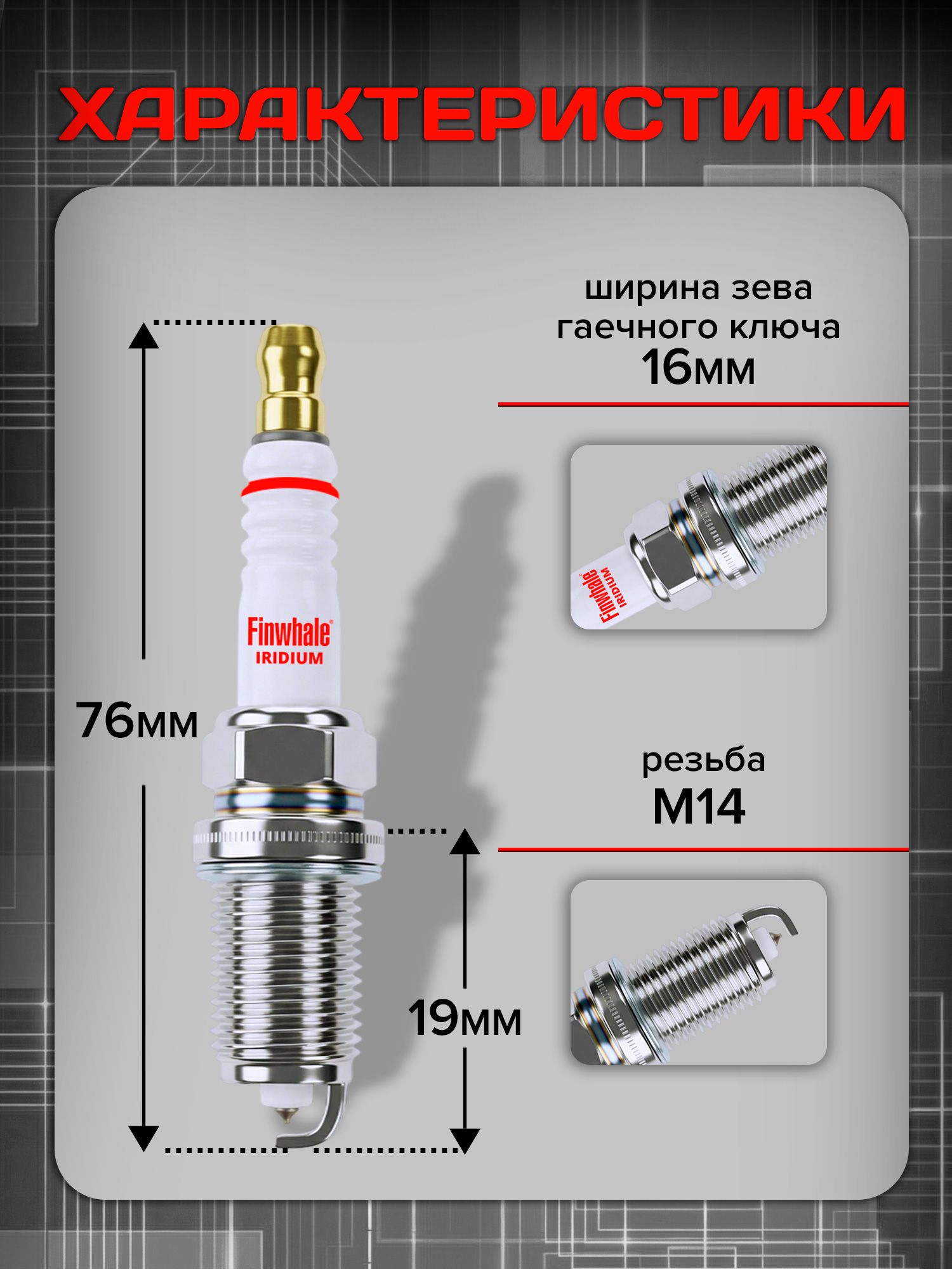 Иридиевые свечи зажигания на AUDI Q5 Quattro HYUNDAI ix55 SANTA FE SONATA KIA OPIRUS SORENTO / SUZUKI GRAND VITARA / TOYOTA AVENSIS
