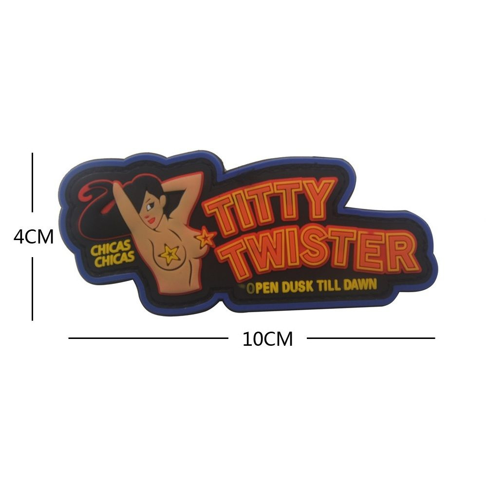 Патч Шеврон ПВХ TITTY TWISTER PATCH179 #1