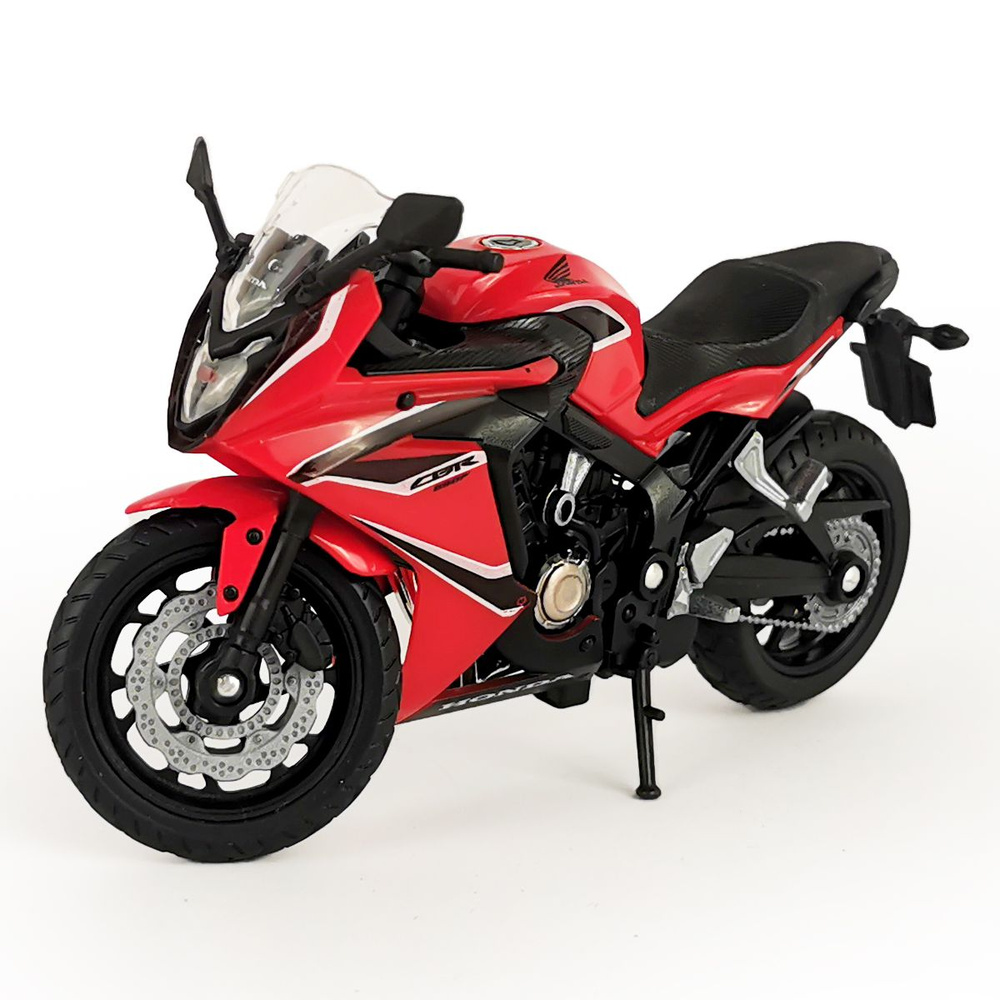 Мотоцикл WELLY 1:18 Honda CBR 650F красный #1