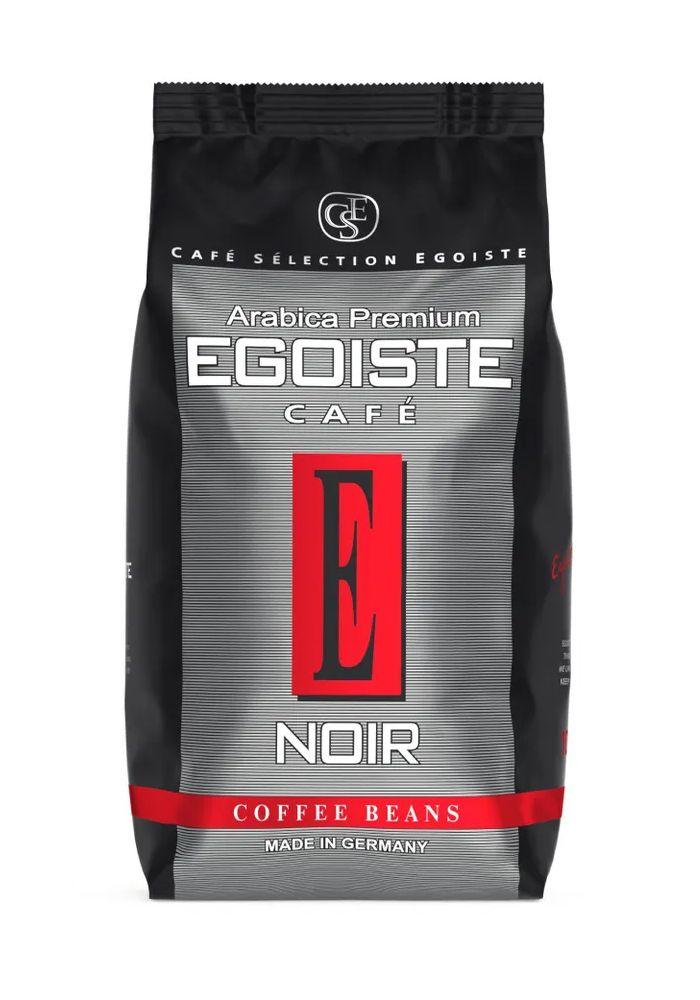 Кофе Egoiste Noir Arabica Premium в зернах 1000 г #1