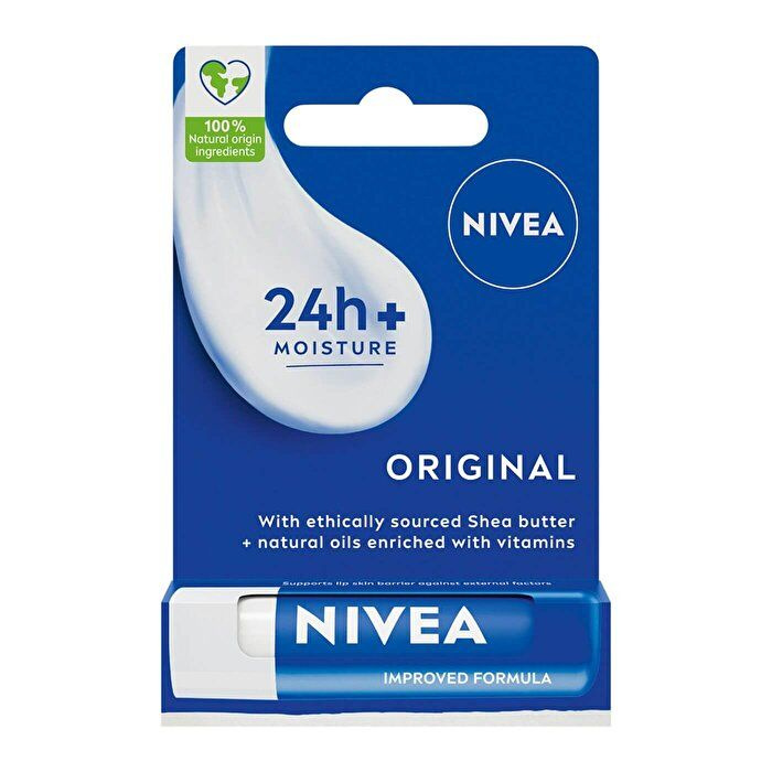 Nivea Увлажняющий бальзам для губ с натуральными маслами 4,8 г  #1