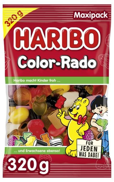 Мармелад жевательный Haribo Color-Rado, 320 гр #1