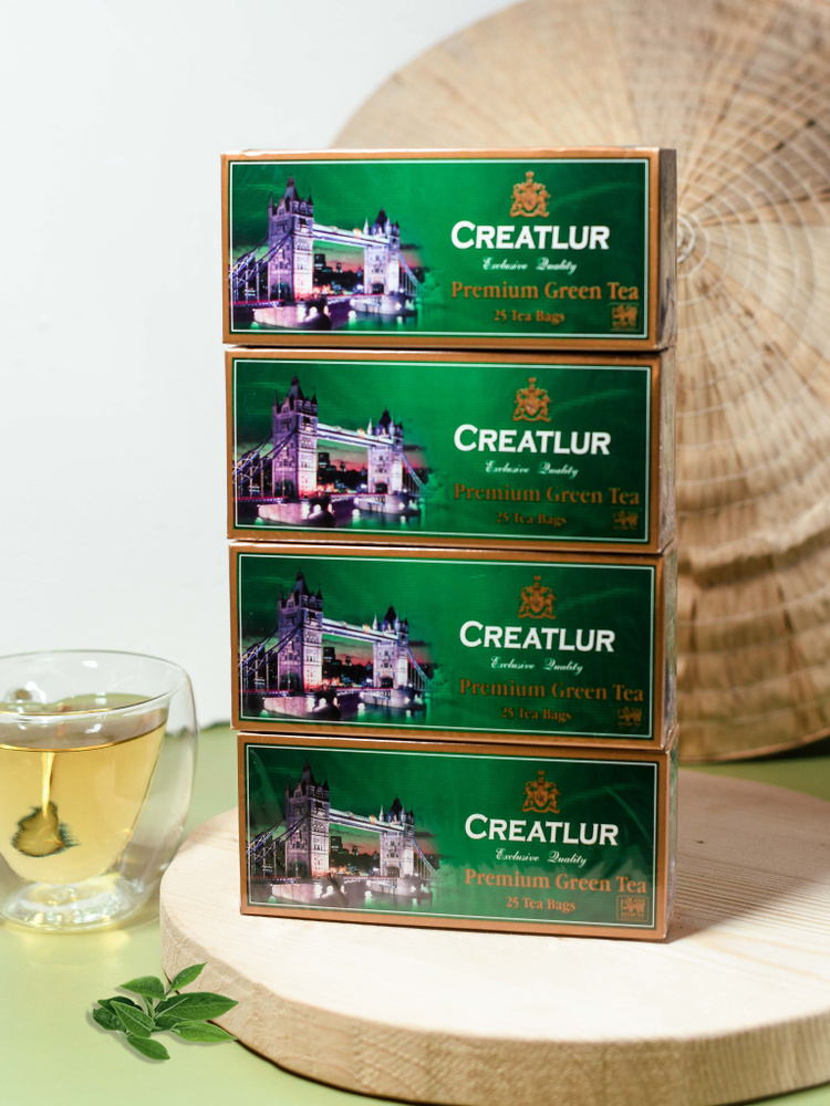 Чай зелёный Creatlur premium 4 шт. по 25 пак. (1/26) №5 #1