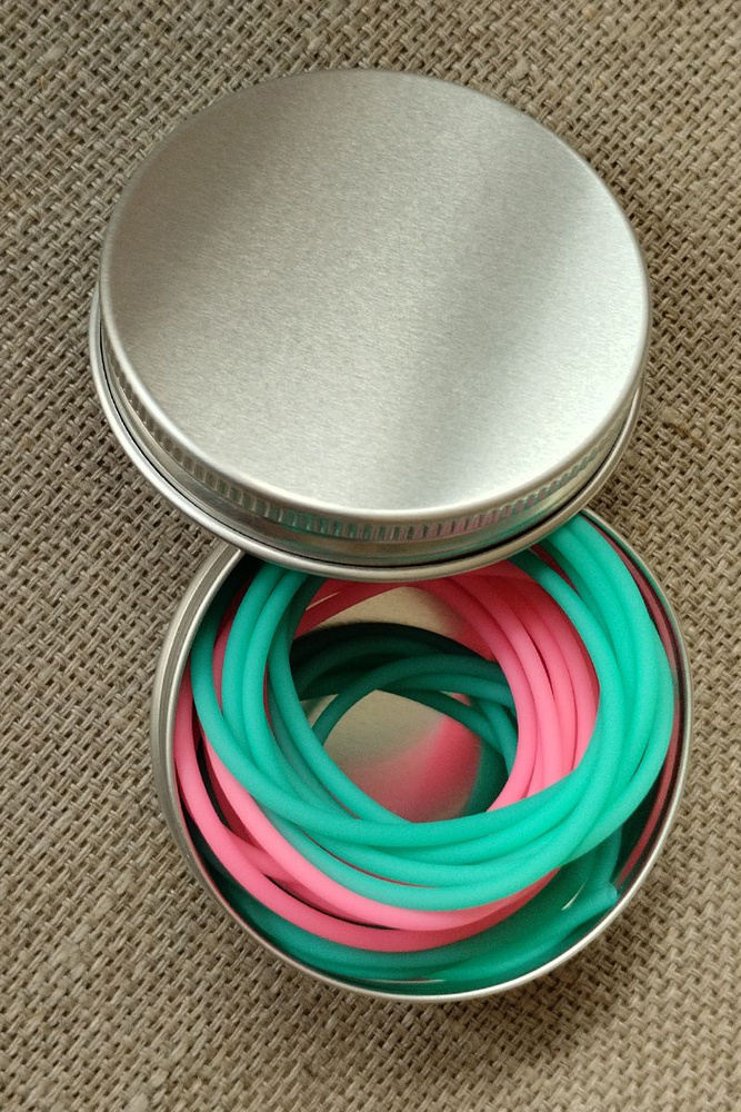 Набор шнуров для снятия петель для тонких спиц в контейнере купить на ...