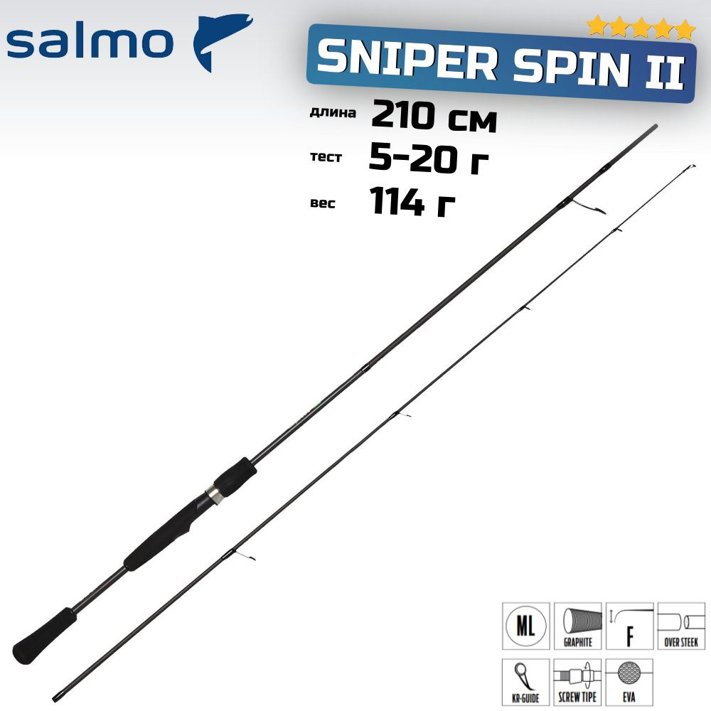 Спиннинг Salmo Sniper SPIN II 20 210 #1