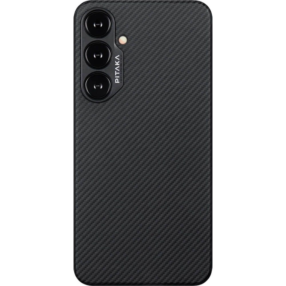 Чехол Pitaka MagEZ Case 4 KS2401S для Samsung S24+ чёрный - купить с  доставкой по выгодным ценам в интернет-магазине OZON (1451748337)