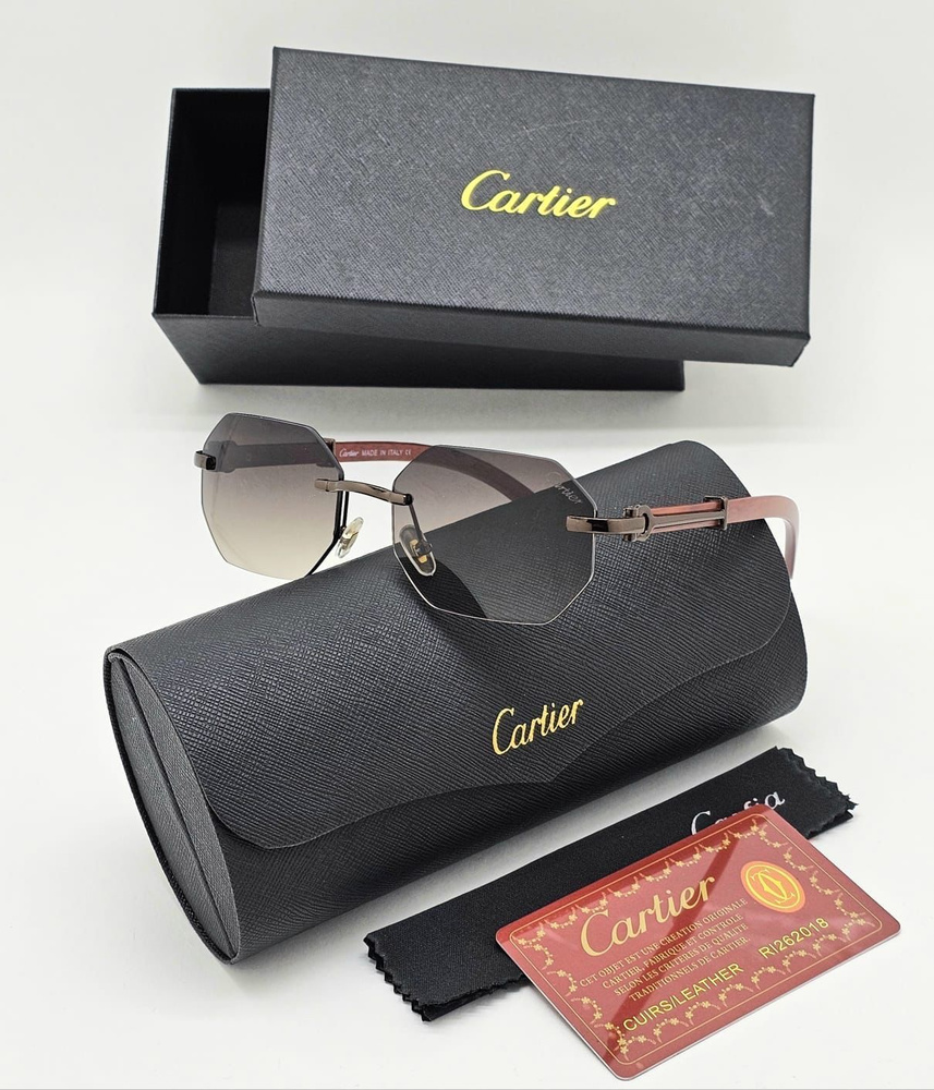 Cartier Очки солнцезащитные - купить с доставкой по выгодным ценам в ...