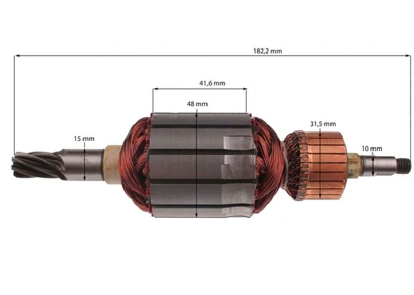Ротор / Якорь для перфоратора HILTI (Хилти) TE804, TE805 - купить по ...