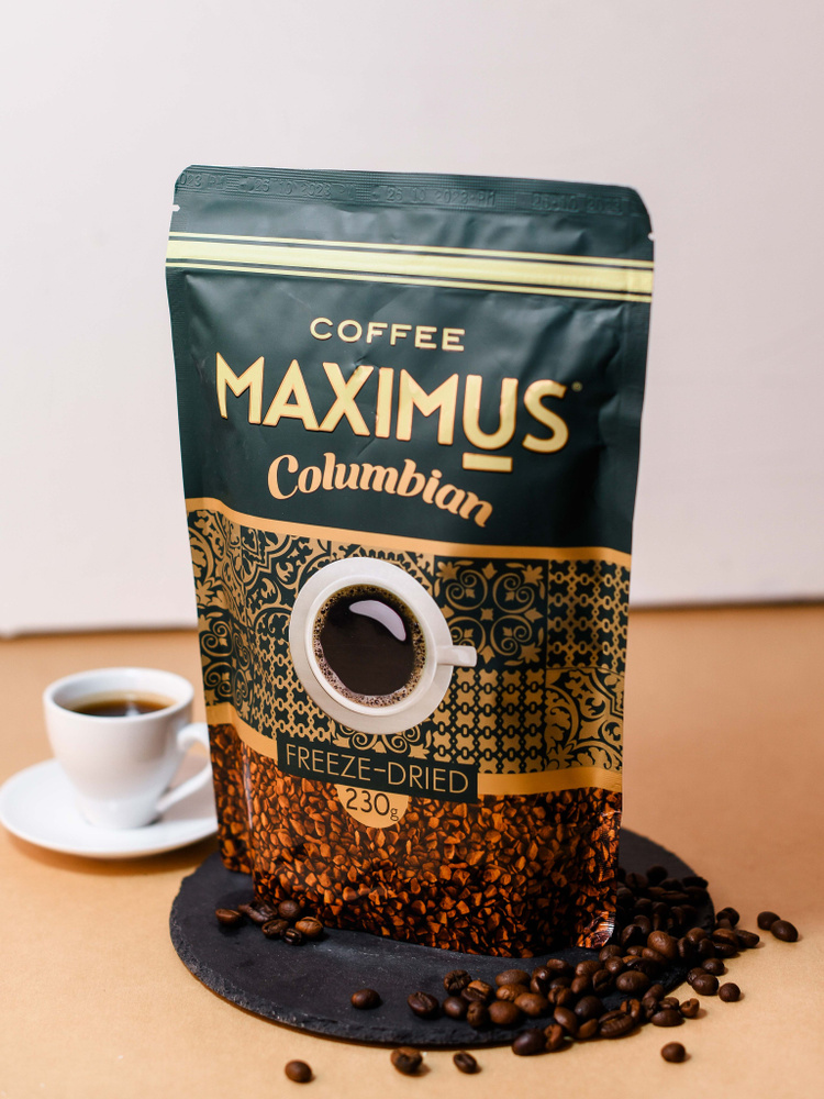 Кофе растворимый MAXIMUS 230г. 1шт. #1