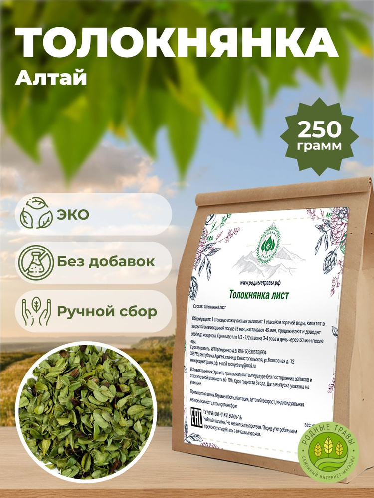 Толокнянка листья (Горный Алтай) (250 гр) - Родные Травы. #1