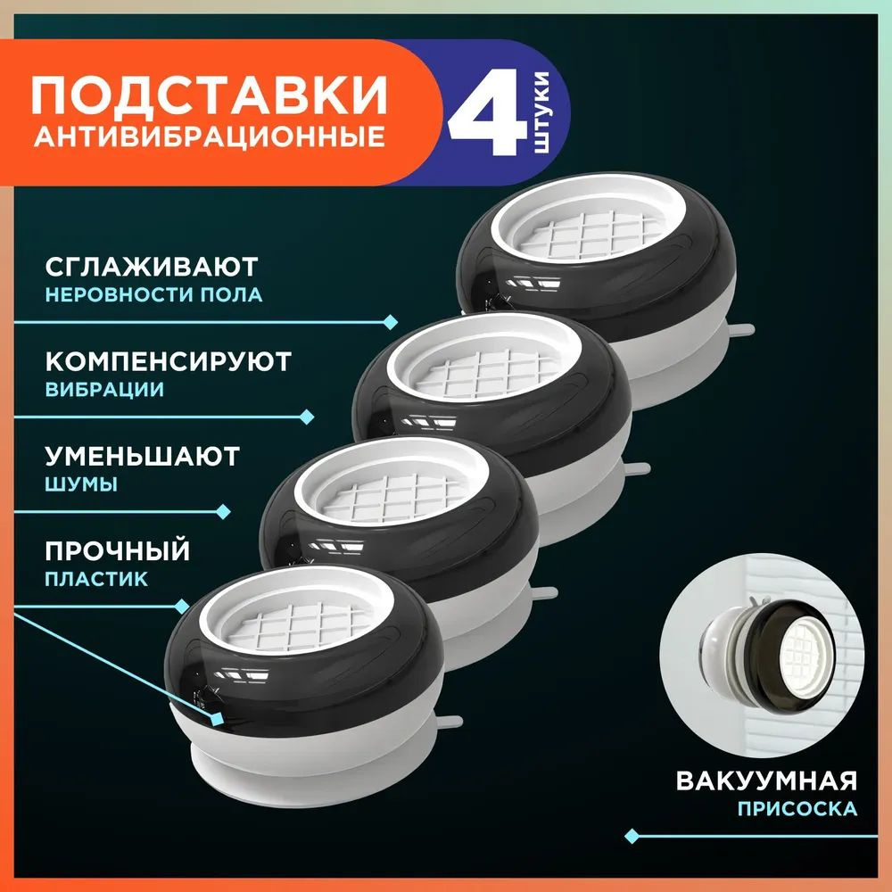 Антивибрационные подставки для стиральных и сушильных машин - купить с ...