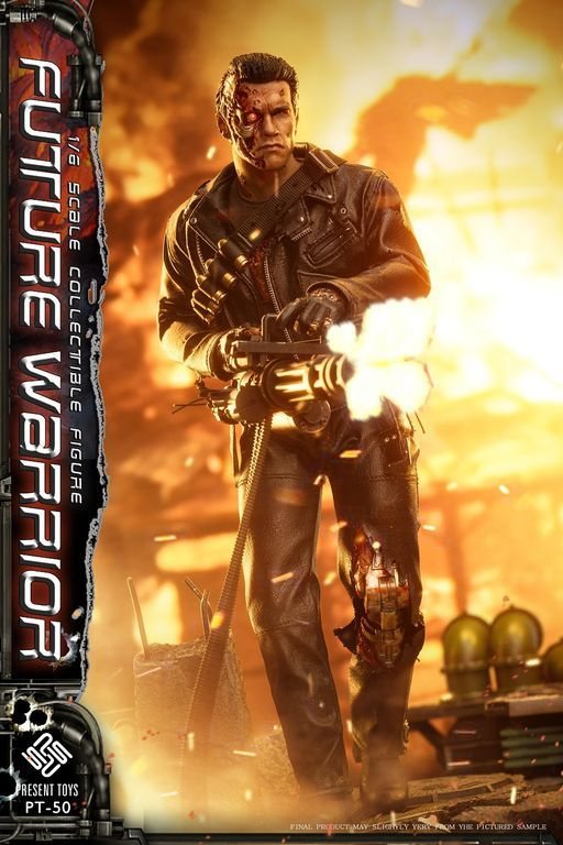 PRESENT TOYS PT-SP39 ターミネーター T-800 フィギュア フィギュア専門店 -ソダチトイズ / PRESENT TOYS Future Warrior T800