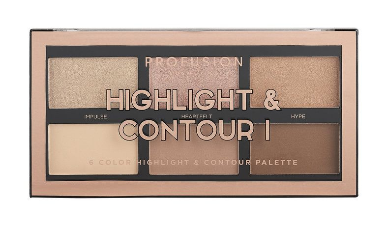 Палетка для контуринга и стробинга Highlight & Contour I Palette #1