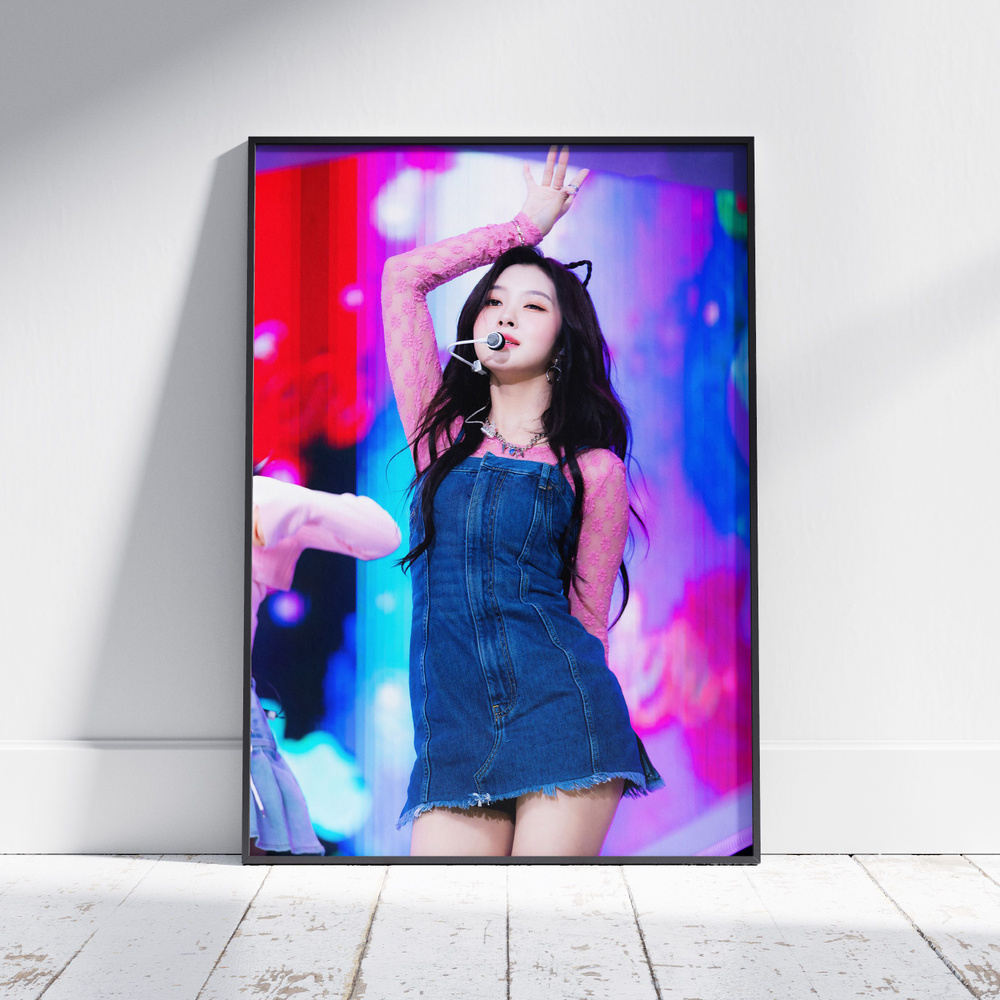 Плакат на стену для интерьера КПОП (Kep1er - Ким Даён - Kim Dayeon 2) - Постер по K-POP музыке формата #1
