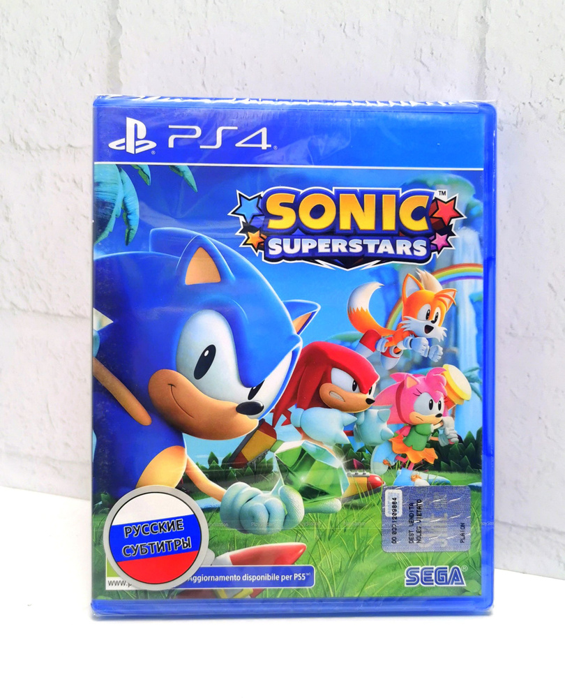 Игра Sonic Superstars PS4 (PlayStation 4, PlayStation 5, Русские субтитры)  купить по низкой цене с доставкой в интернет-магазине OZON (1519716874)