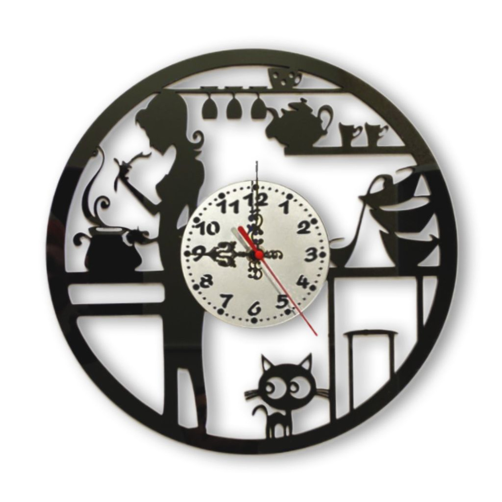Идея в Дом Настенные часы, 30 см х 30 см #1