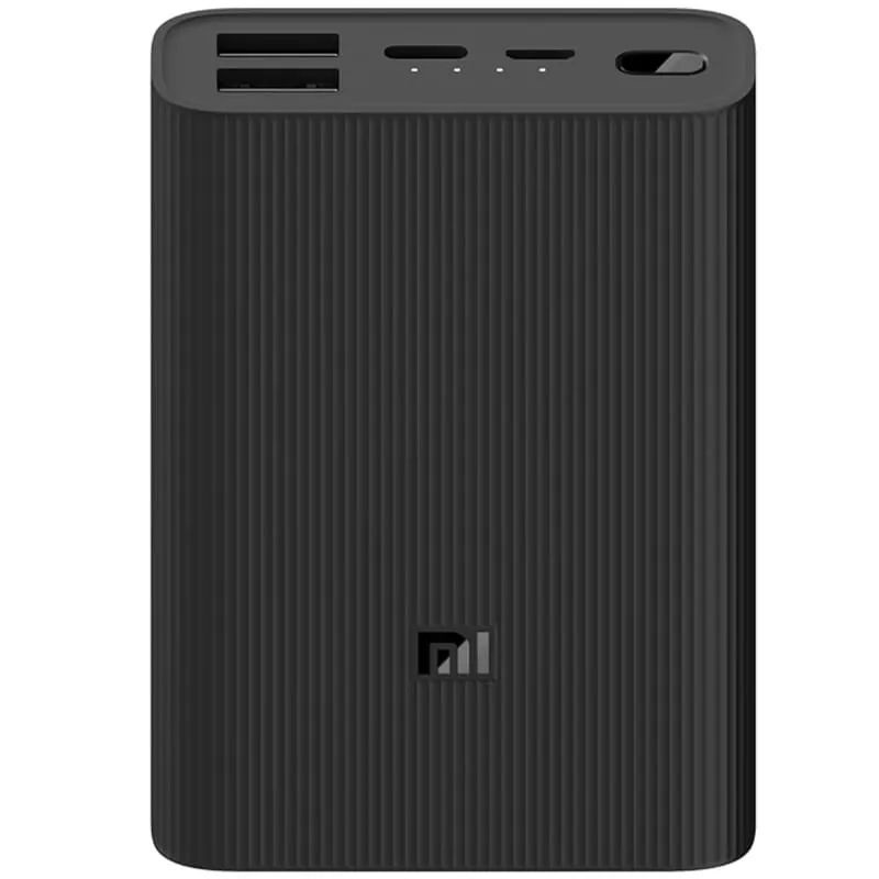 Аккумулятор Xiaomi Mi Power Bank Pocket Version, 10000mAh,черный #1