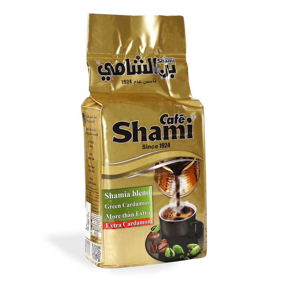 SHAMI CAFE / Кофе молотый с кардамоном Gold Extra Green Cardamom 500г, Сирия  #1