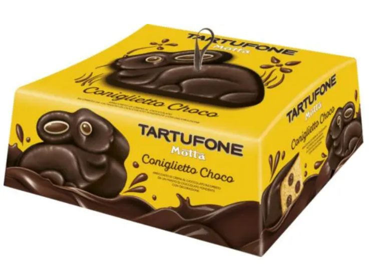 Кекс Tartufone Motta Coniglietto Choco, 700 г в подарочной упаковке #1