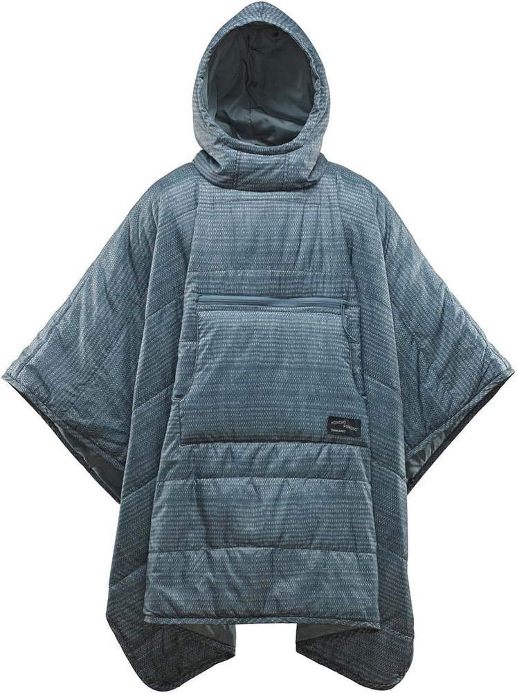 Покрывало/пончо Therm-a-Rest Honcho Poncho, Blue Woven Print #1