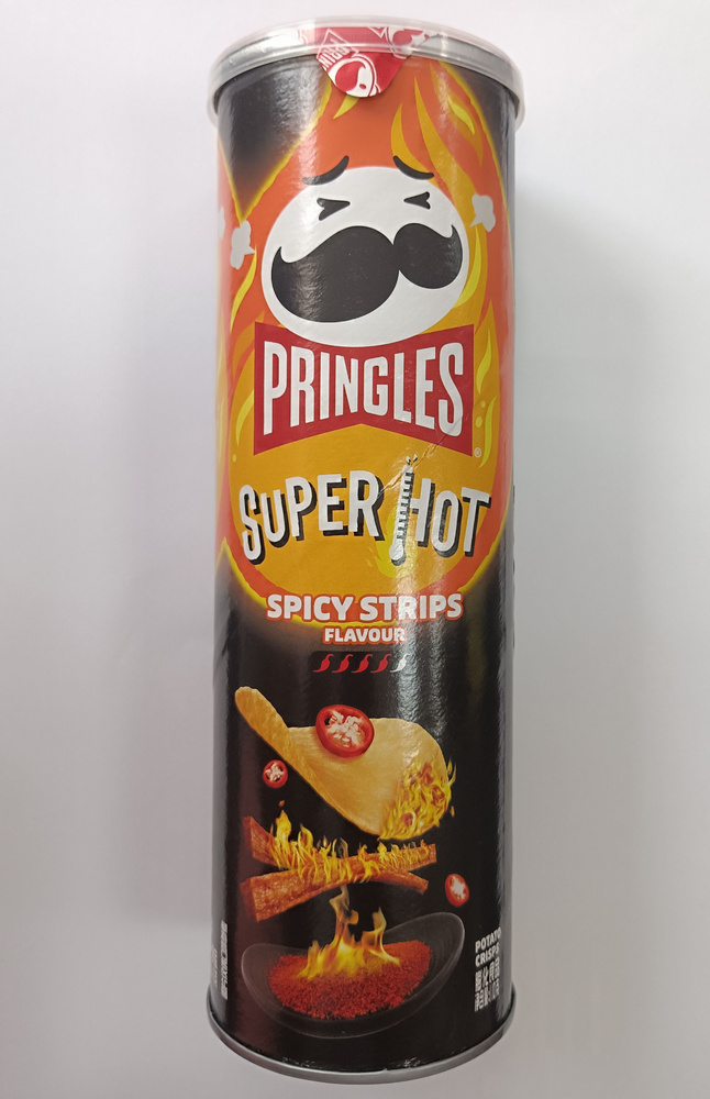 Картофельные чипсы со вкусом сычуаньских пряных полосок Pringles 110 гр.  #1