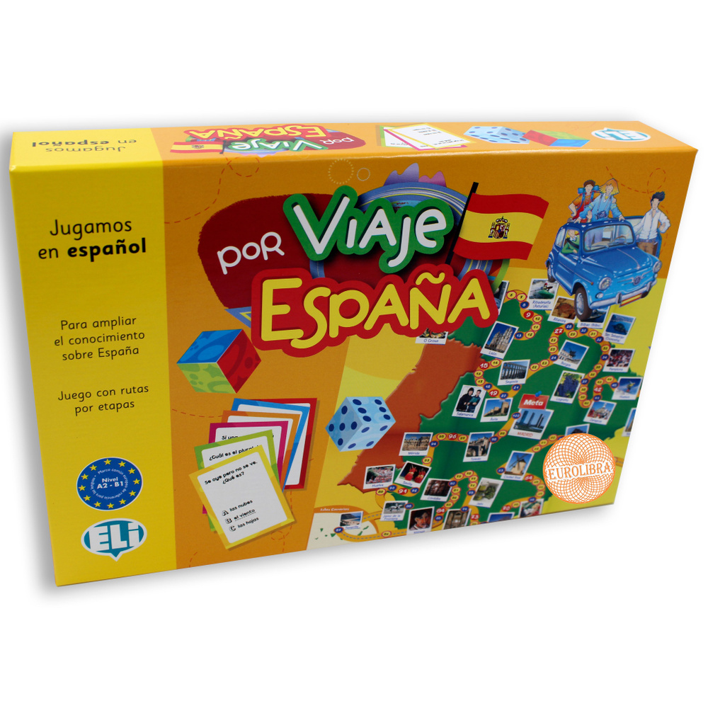 VIAJE POR ESPANA (A2-B1) / Обучающая игра на испанском языке 