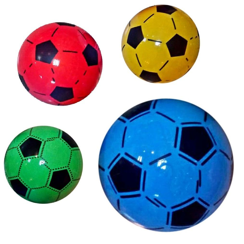 Детский футбольный мяч ПВХ, диаметр 23 см, окружность 63 см - купить с ...