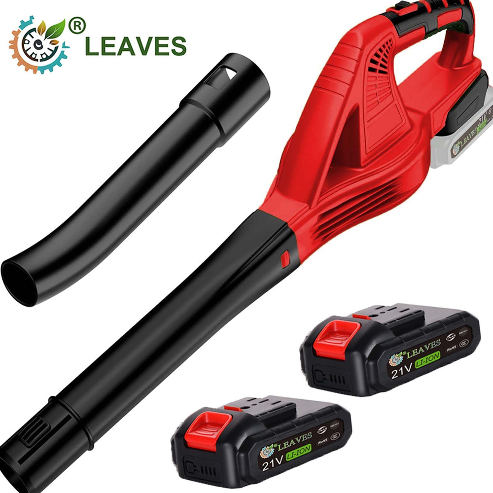Воздуходувка аккумуляторная садовая электрическая LEAVES 3000Вт ...