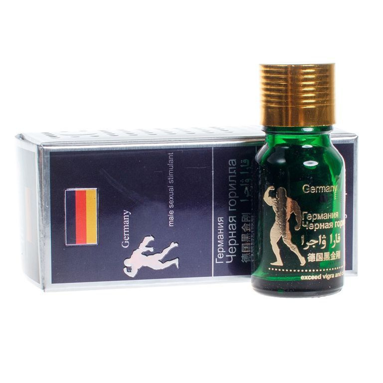 Черная Горилла, пищевая добавка для потенции и эрекции (10 таблеток ...
