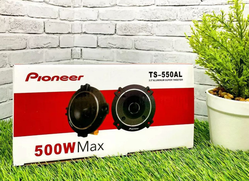 Рупора автомобильные, твитеры со встроенным фильтром "Pioneer TS-550AL" / Комплект из 2 штук / Высокочастотные #1