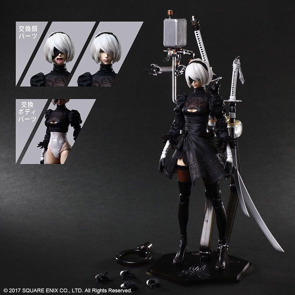 Аниме фигурка NieR Automata - YoRHa No. 2 (PLAY ARTS PA) 28 см #1