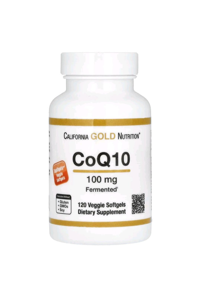 California Gold Nutrition, коэнзим Q10, 100 мг, 120 капсул - купить с ...