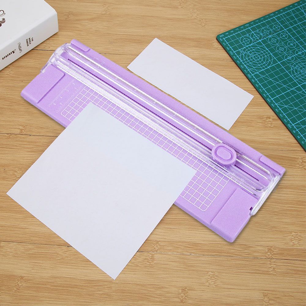 Двунаправленный резак для бумаги формата А4 с выдвижной линейкой для ...