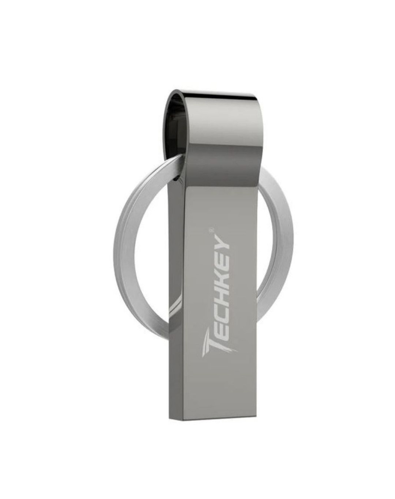 Techkey USB-флеш-накопитель тт30 64 ГБ, серый металлик #1